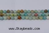 CAM04 10mm  round mixed color natural amazonite beads Wholesale