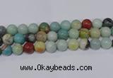 CAM108 15.5 inches 18mm round amazonite gemstone beads wholesale