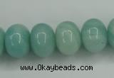 CAM127 15.5 inches 12*16mm rondelle amazonite gemstone beads