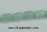 CAM132 15.5 inches 8*12mm drum amazonite gemstone beads wholesale