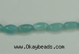 CAM146 15.5 inches 6*9mm oval amazonite gemstone beads wholesale