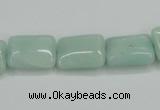 CAM149 15.5 inches 12*16mm rectangle amazonite gemstone beads