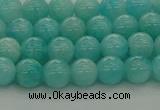 CAM1551 15.5 inches 6mm round natural peru amazonite beads