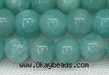 CAM1691 15.5 inches 6mm round natural amazonite gemstone beads