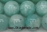 CAM1693 15.5 inches 10mm round natural amazonite gemstone beads