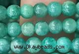 CAM1700 15.5 inches 4mm round Russian amazonite beads