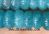 CAM1715 15.5 inches 5*9mm - 5*10mm rondelle natural amazonite beads