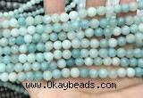 CAM1731 15.5 inches 6mm round amazonite gemstone beads