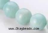 CAM21 15.5 inches natural amazonite 16mm round beads Wholesale