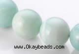 CAM22 15.5 inches natural amazonite round 18mm beads wholesale