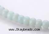 CAM32 rondelle 5*6mm natural amazonite gemstone beads Wholesale