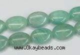 CAM407 15.5 inches 10*14mm oval natural russian amazonite beads