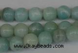 CAM616 15.5 inches 6mm round Chinese amazonite gemstone beads