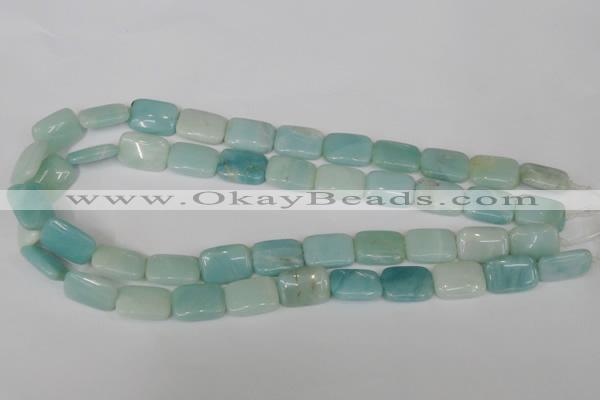 CAM630 15.5 inches 13*18mm rectangle Chinese amazonite gemstone beads