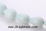 CAM67 teardrop 8*12mm natural amazonite gemstone beads Wholesale