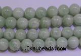 CAM752 15.5 inches 8mm round natural amazonite gemstone beads