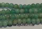 CAM802 15.5 inches 6mm round Brazilian amazonite beads wholesale