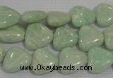 CAM856 15.5 inches 12*12mm triangle natural Russian amazonite beads