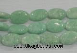 CAM858 15.5 inches 10*14mm oval natural Russian amazonite beads