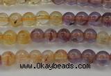 CAN101 15.5 inches 4mm round ametrine beads wholesale