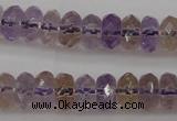 CAN159 15.5 inches 5*8mm faceted rondelle natural ametrine beads