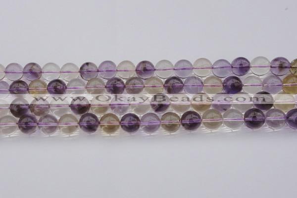 CAN169 15.5 inches 12mm round natural ametrine beads wholesale