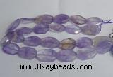 CAN175 20*30mm - 25*35mm twisted & faceted freeform ametrine beads