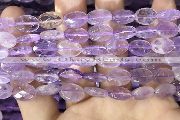 CAN236 15.5 inches 10*14mm faceted oval ametrine beads wholesale