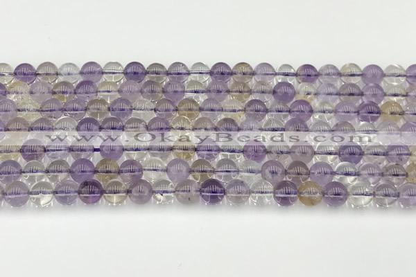 CAN260 15.5 inches 6mm round ametrine gemstone beads