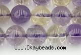 CAN261 15.5 inches 8mm round ametrine gemstone beads