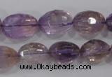 CAN28 15.5 inches 12*16mm faceted nugget natural ametrine beads