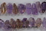 CAN31 15.5 inches 8*18mm faceted nugget natural ametrine beads