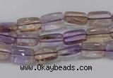 CAN37 15.5 inches 8*12mm rectangle natural ametrine gemstone beads