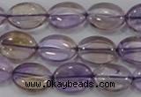 CAN49 15.5 inches 12*16mm oval natural ametrine gemstone beads