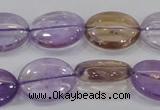 CAN50 15.5 inches 15*20mm oval natural ametrine gemstone beads