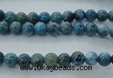 CAP301 15.5 inches 6mm round natural apatite gemstone beads