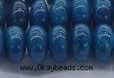 CAP373 15.5 inches 8*14mm rondelle apatite gemstone beads