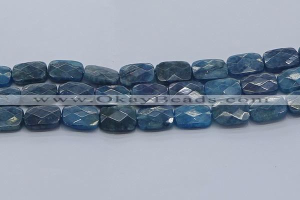 CAP398 15.5 inches 13*18mm faceted rectangle apatite gemstone beads