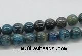 CAP53 15.5 inches 8mm round dyed apatite gemstone beads wholesale