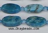 CAP551 15.5 inches 8*16mm oval apatite gemstone beads