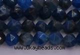 CAP561 15.5 inches 6mm faceted nuggets apatite gemstone beads