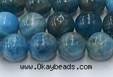 CAP630 15.5 inches 6mm round apatite beads wholesale