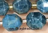 CAP725 15 inches 9*10mm faceted apatite beads wholesale