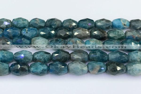 CAP730 15 inches 10*14mm faceted nuggets apatite beads