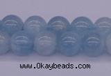 CAQ124 15.5 inches 10mm round AAA grade natural aquamarine beads