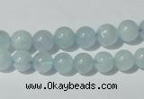 CAQ201 15.5 inches 8mm round natural aquamarine beads wholesale