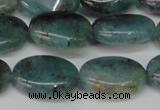 CAQ630 15.5 inches 13*18mm oval aquamarine gemstone beads