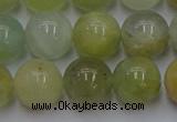 CAQ755 15.5 inches 14mm round aquamarine beads wholesale