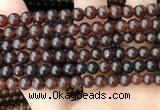 CAR229 15.5 inches 6mm round natural amber beads wholesale