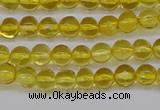 CAR558 15.5 inches 4mm - 4.5mm round natural amber beads wholesale